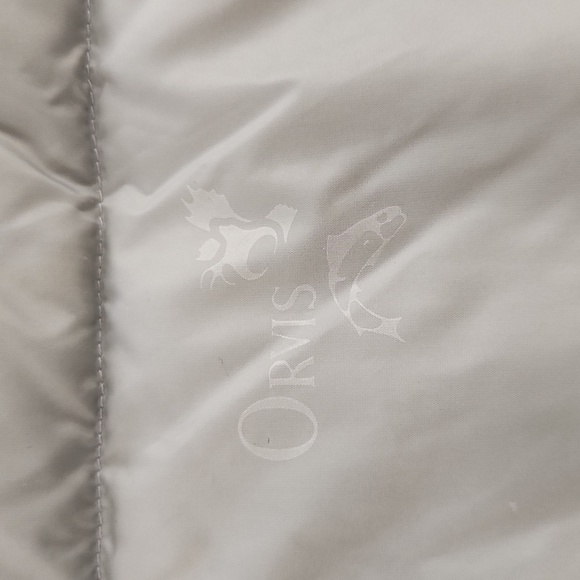 Orvis Red Goose Down Filled Fishing Guide Vest Jacket - Picture 12 of 12